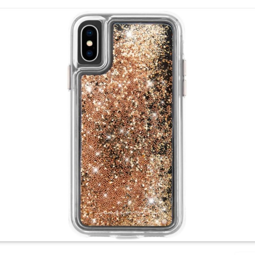 *NEW* Case-Mate "Waterfall" iPhone X/Xs Gold Case